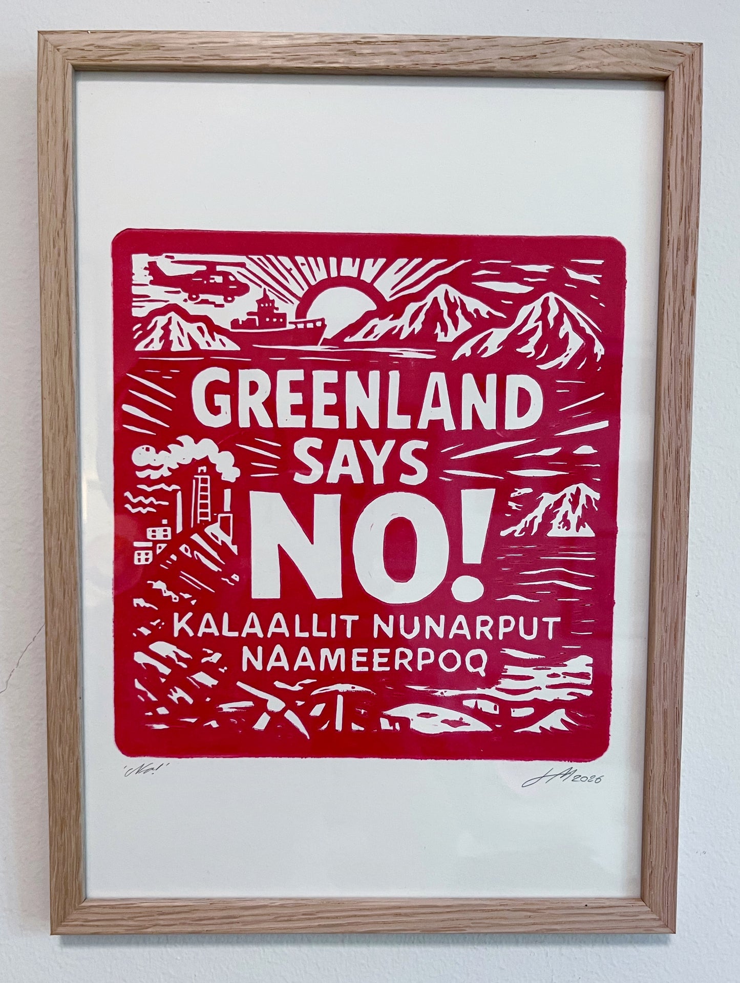 GREENLAND SAYS NO!