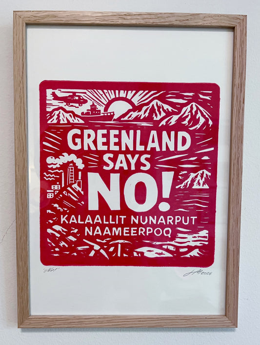 GREENLAND SAYS NO!